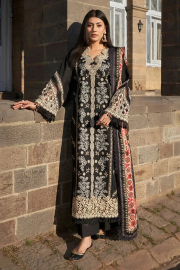 3PC Embroidered stitched Lawn Suit KSC-3144 - Embroidered - KHAS STORES US - 3PC Embroidered stitched Lawn Suit KSC-3144